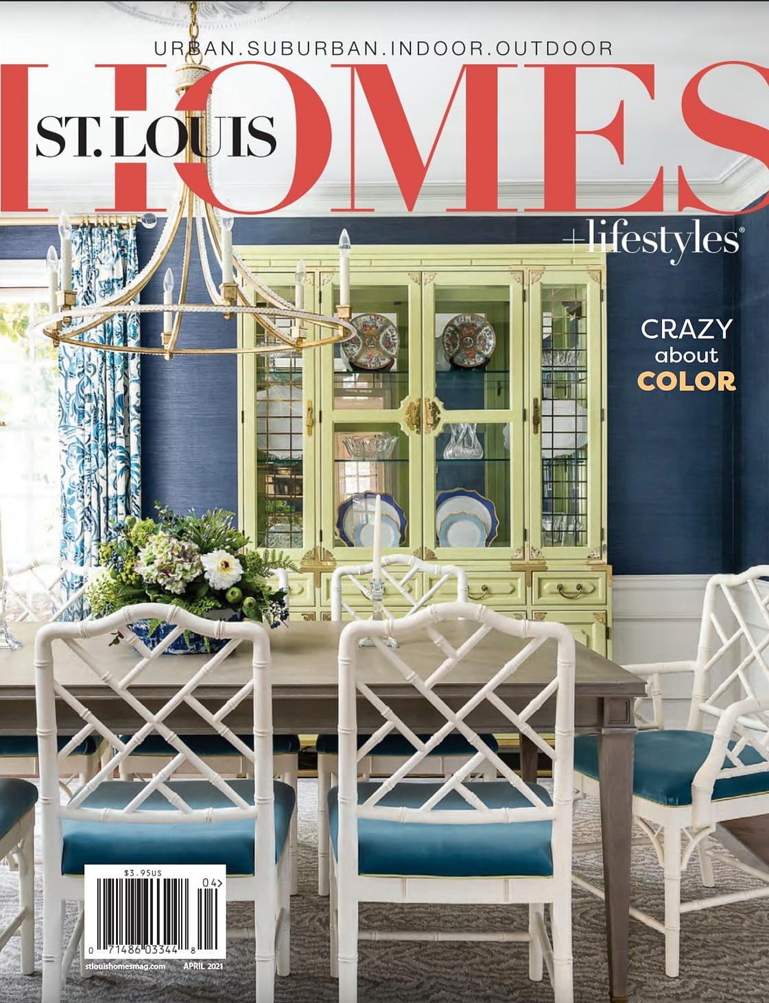 St Louis Homes + Lifestyles, cover photography by Karen Palmer