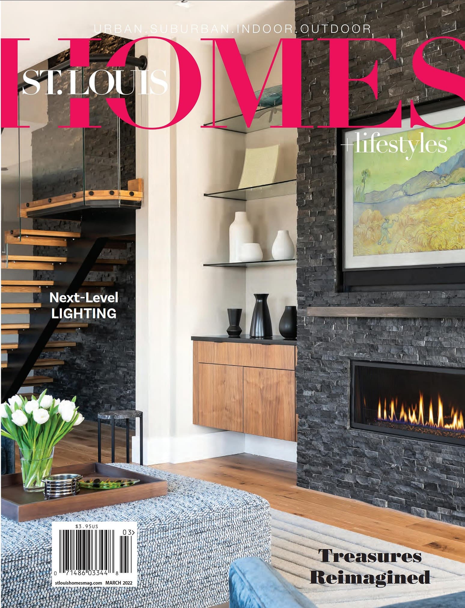St Louis Homes + Lifestyles, cover photography by Karen Palmer