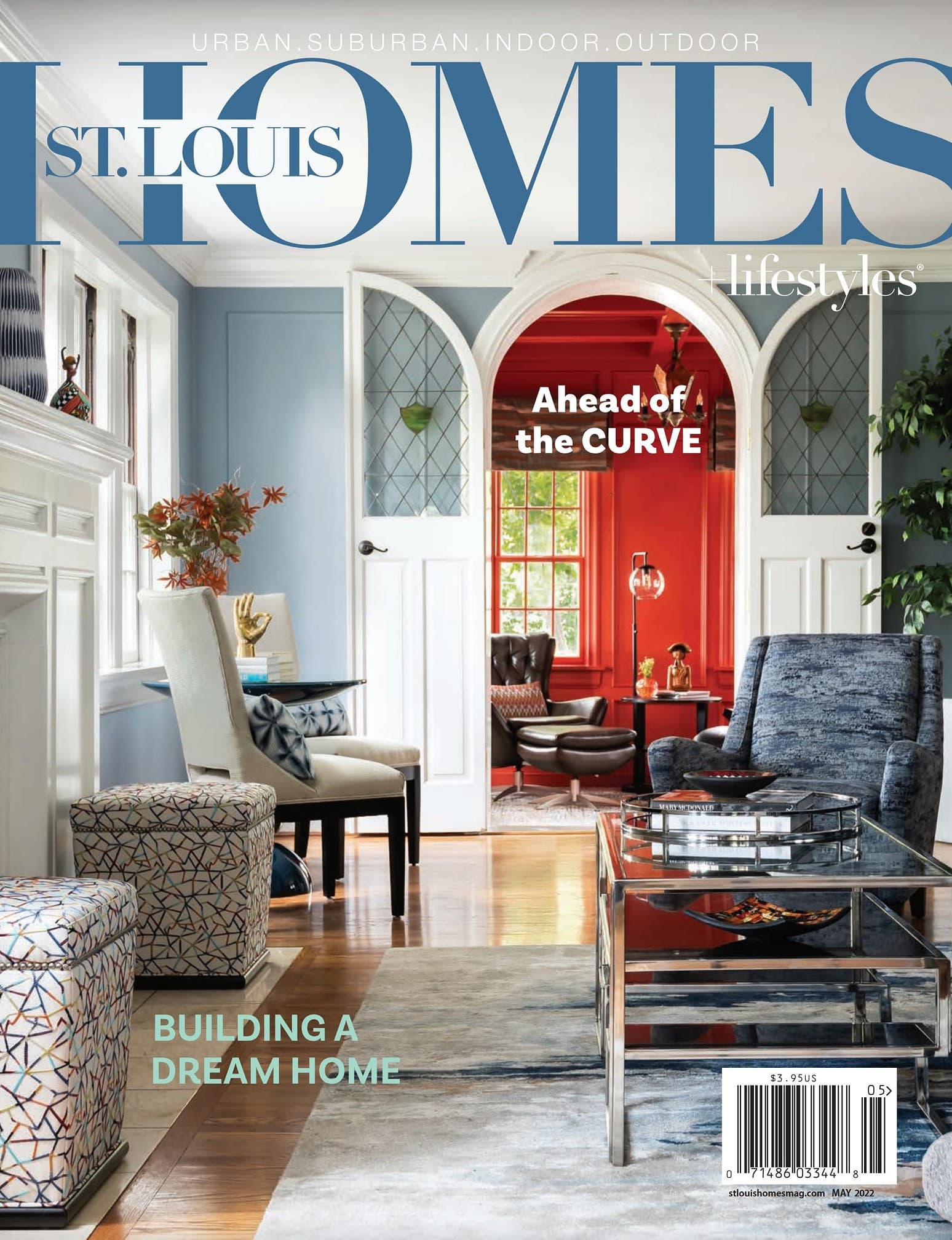 St Louis Homes + Lifestyles, cover photography by Karen Palmer