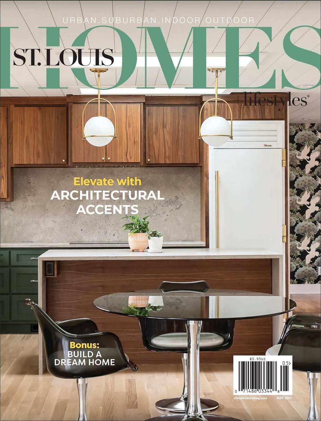 St Louis Homes + Lifestyles, cover photography by Karen Palmer