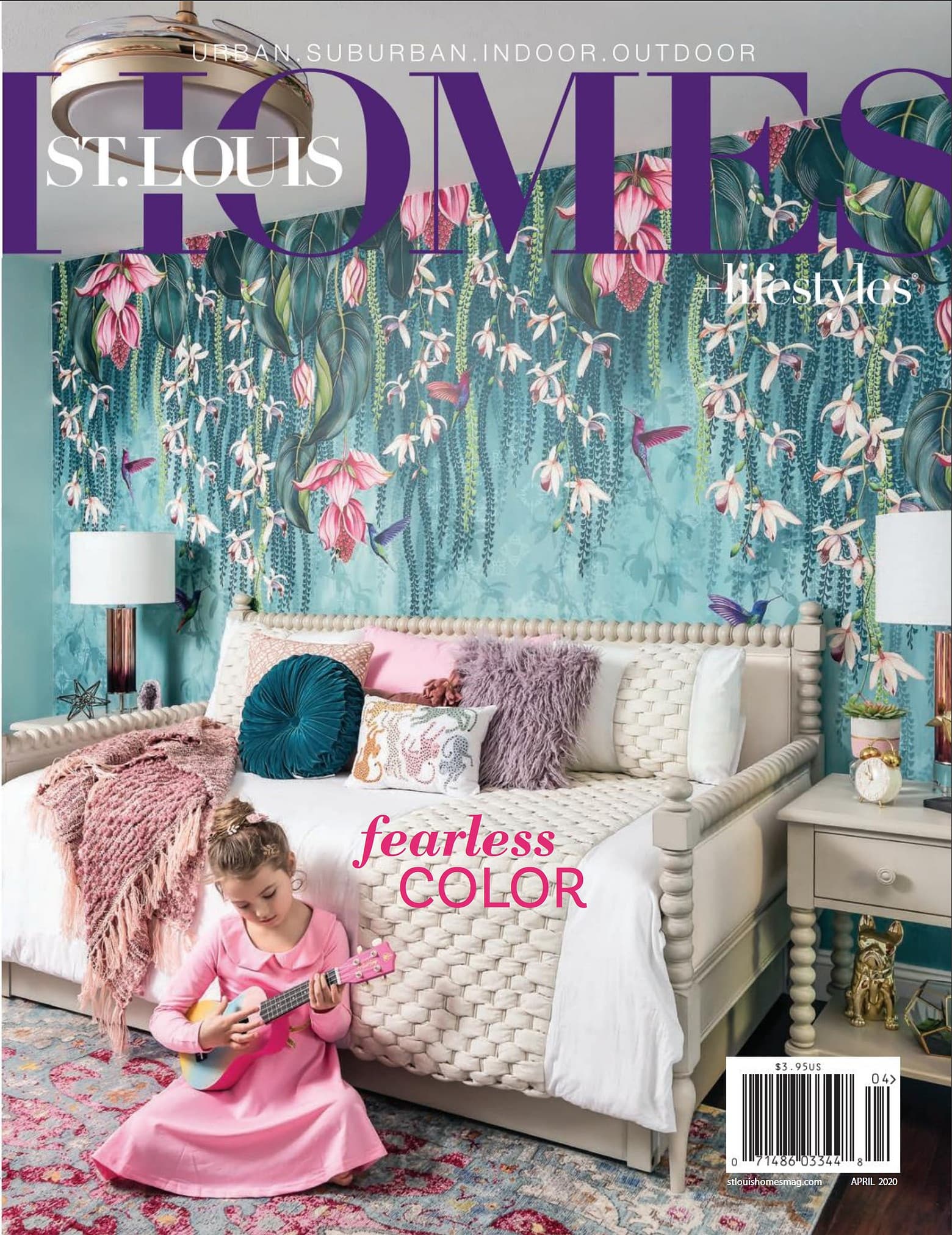 St Louis Homes + Lifestyles, cover photography by Karen Palmer