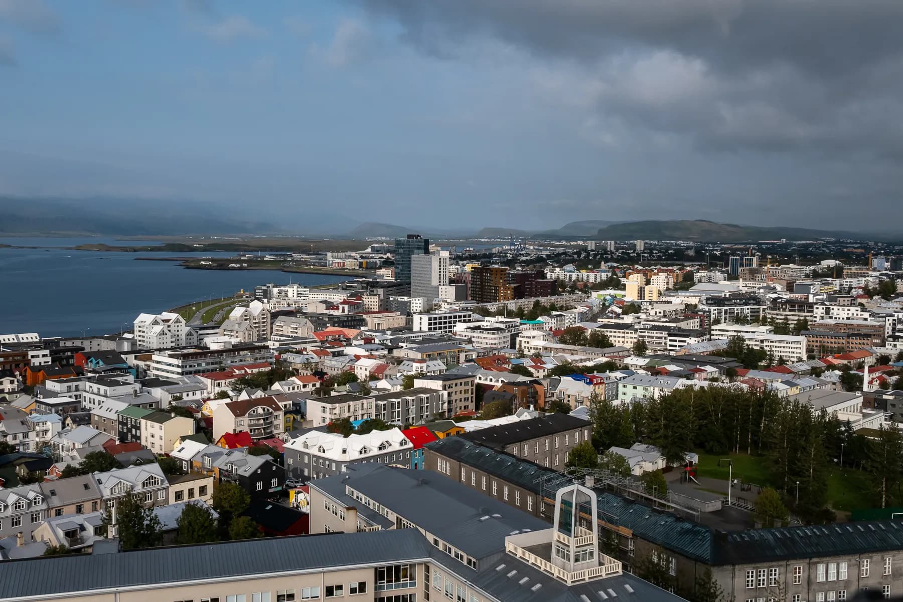 City view of Reykjavik